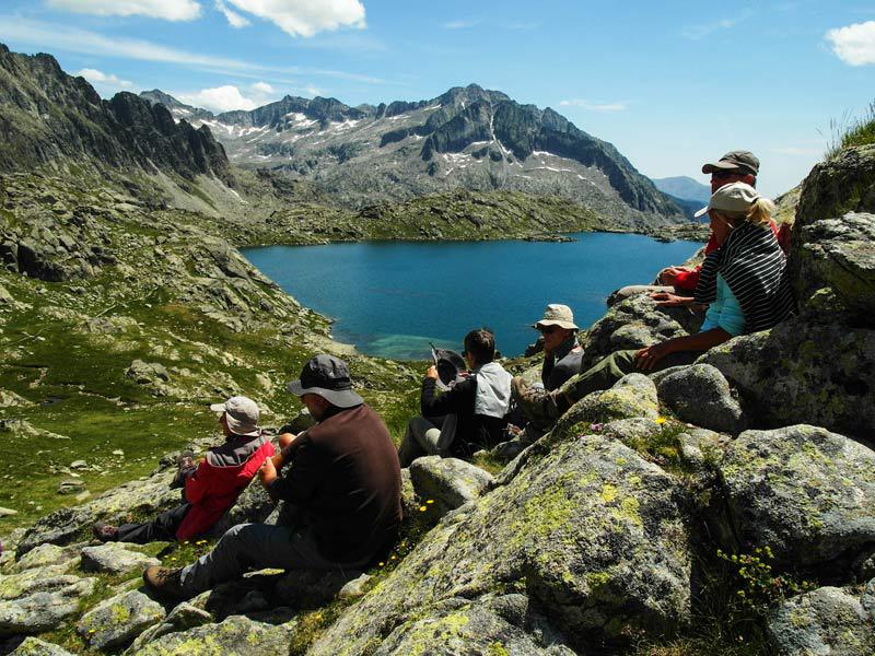 hiking trip with guide Aurélia Saint Lary hotel