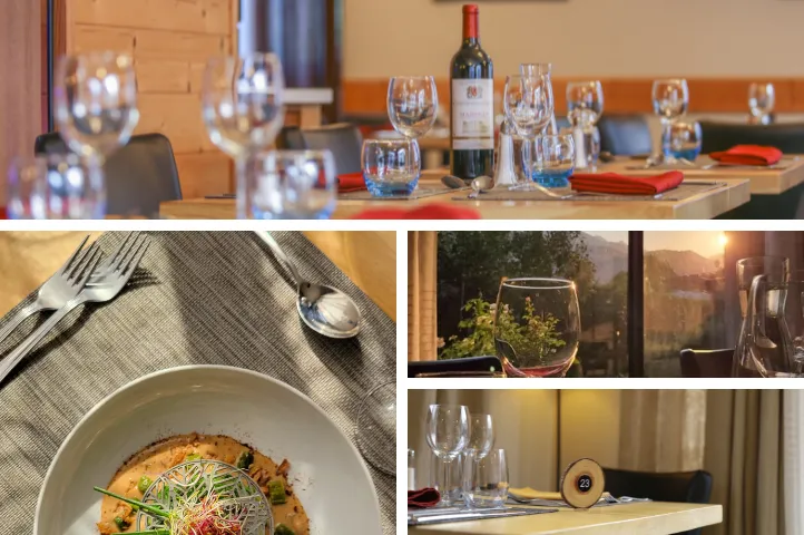 restaurant cosy tournée vers les montagnes saint lary soulan