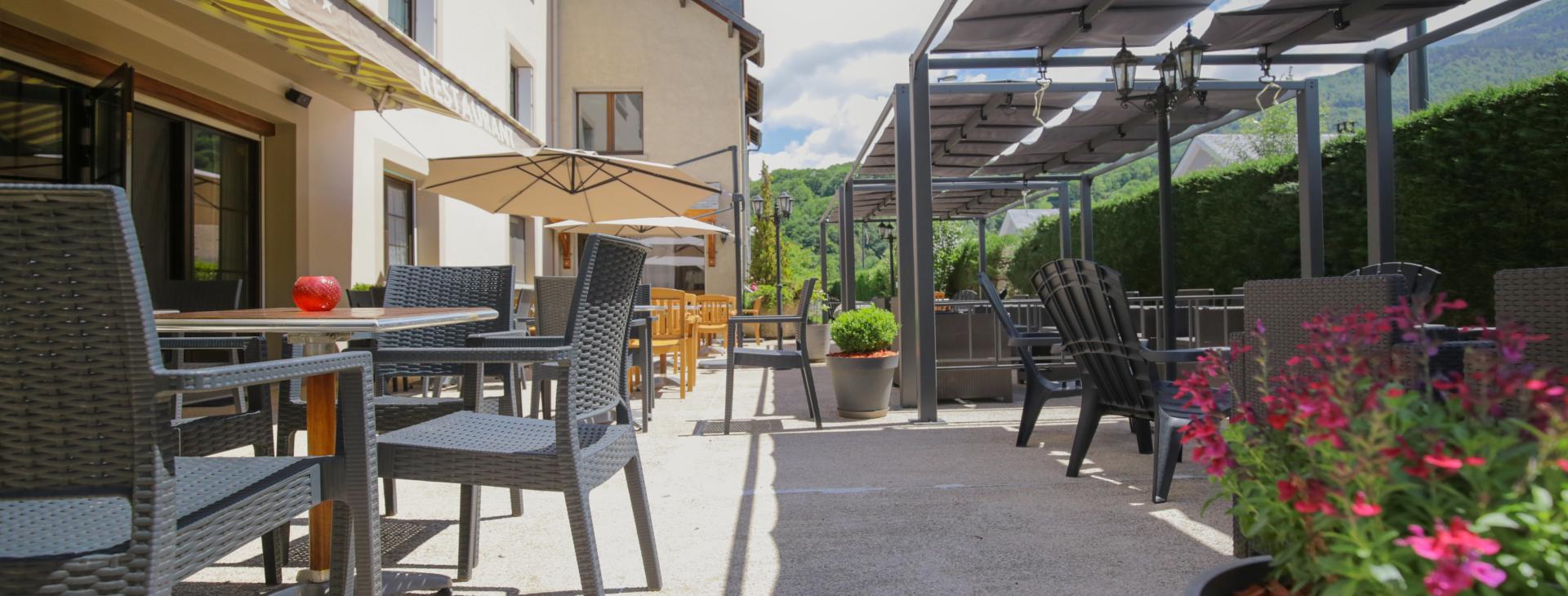 Terrasse hôtel