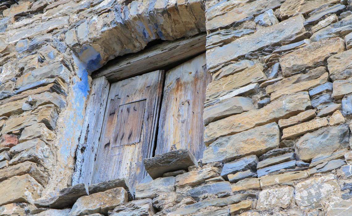 Traditional barn in the Pyrenees