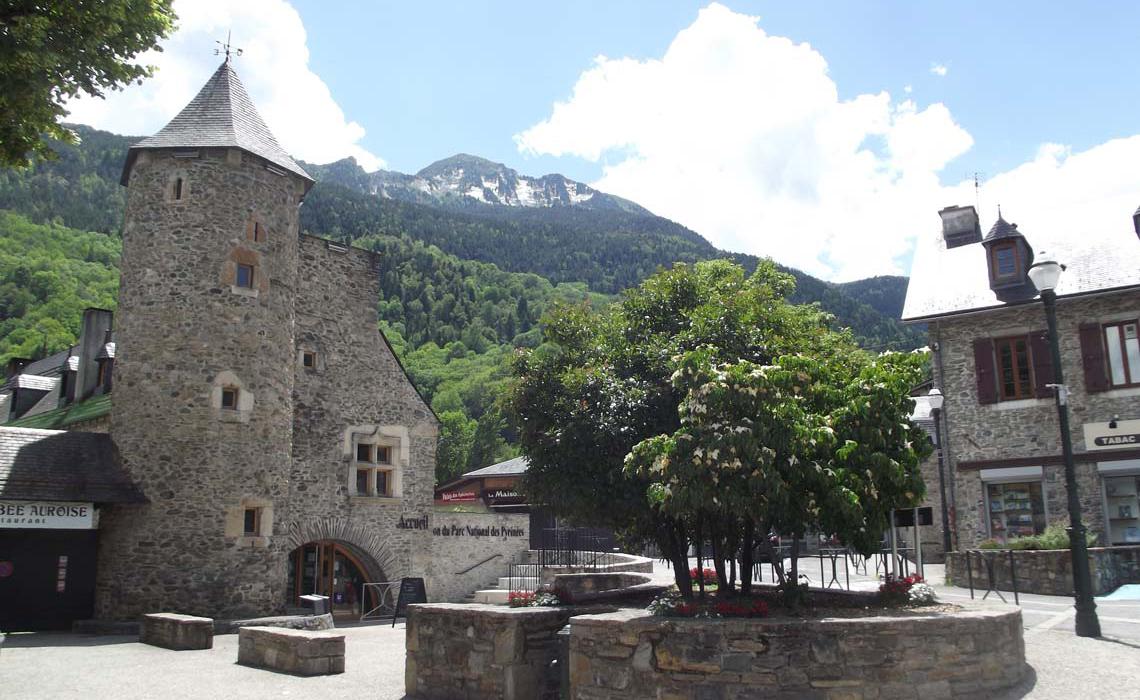 Casa en el parque nacional de los Pirineos