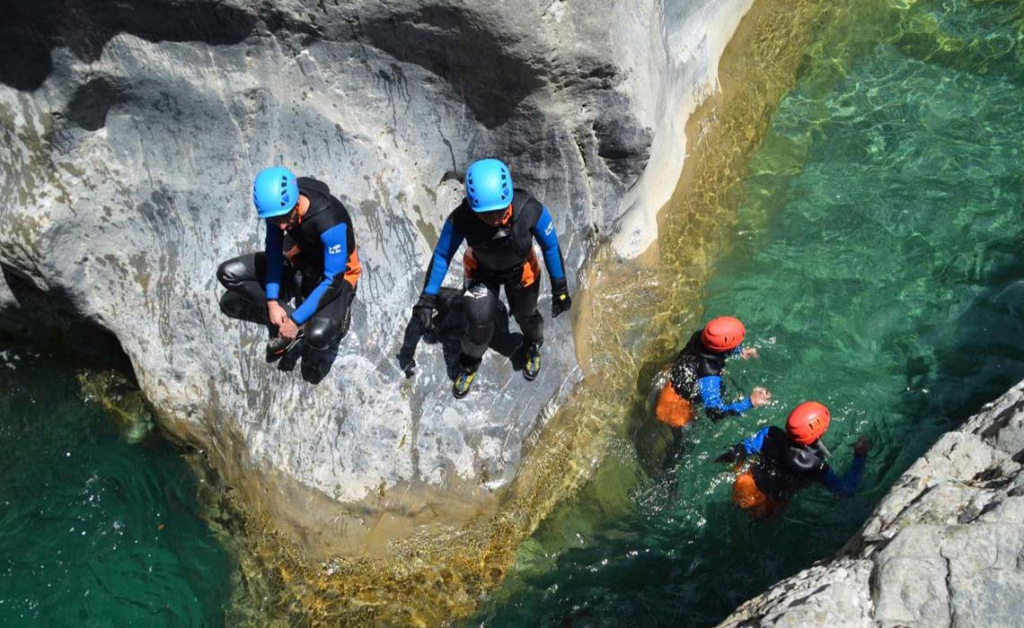 Descenso de cañones