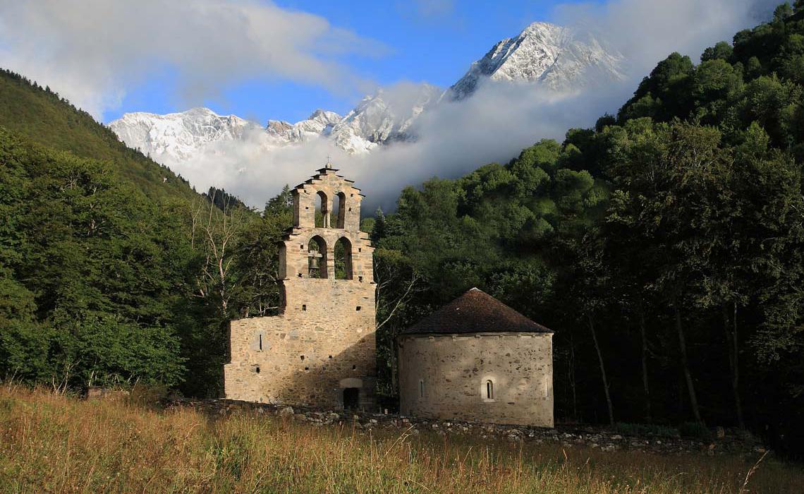 La capilla de los templarios Aragnouet