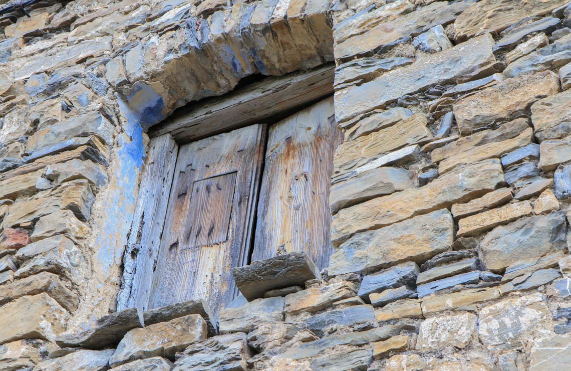 Grange traditionnelle des Pyrénées