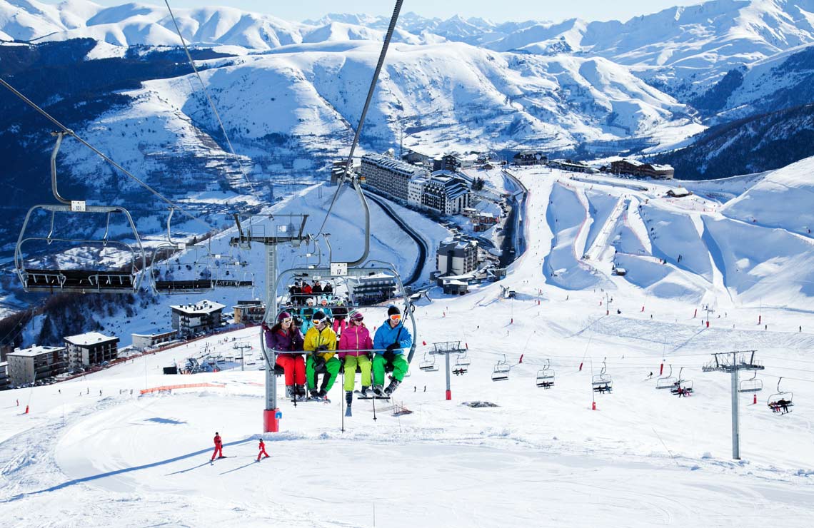 Saint Lary ski resort